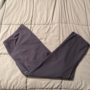 Old Navy Active Slate/Blue Maternity Capri Leggings with Side Pockets Size XXL